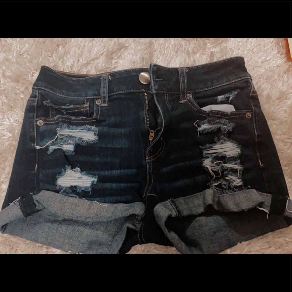 American eagle jean shorts